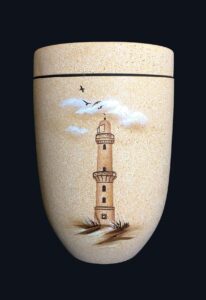 Seeurne Seebestattung Leuchtturm S2L