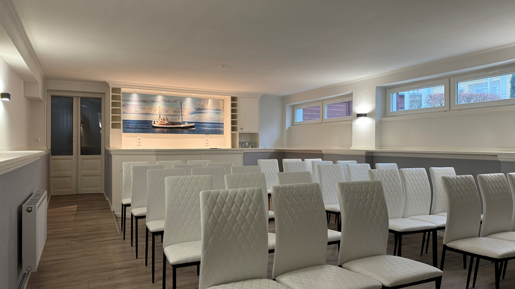 Unser Trauerraum für Seebestattungen auf der Ostsee